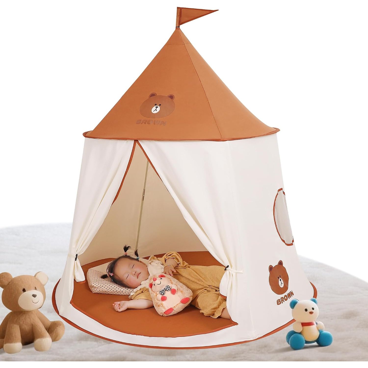 Bear Teepee Play Tent: image 1