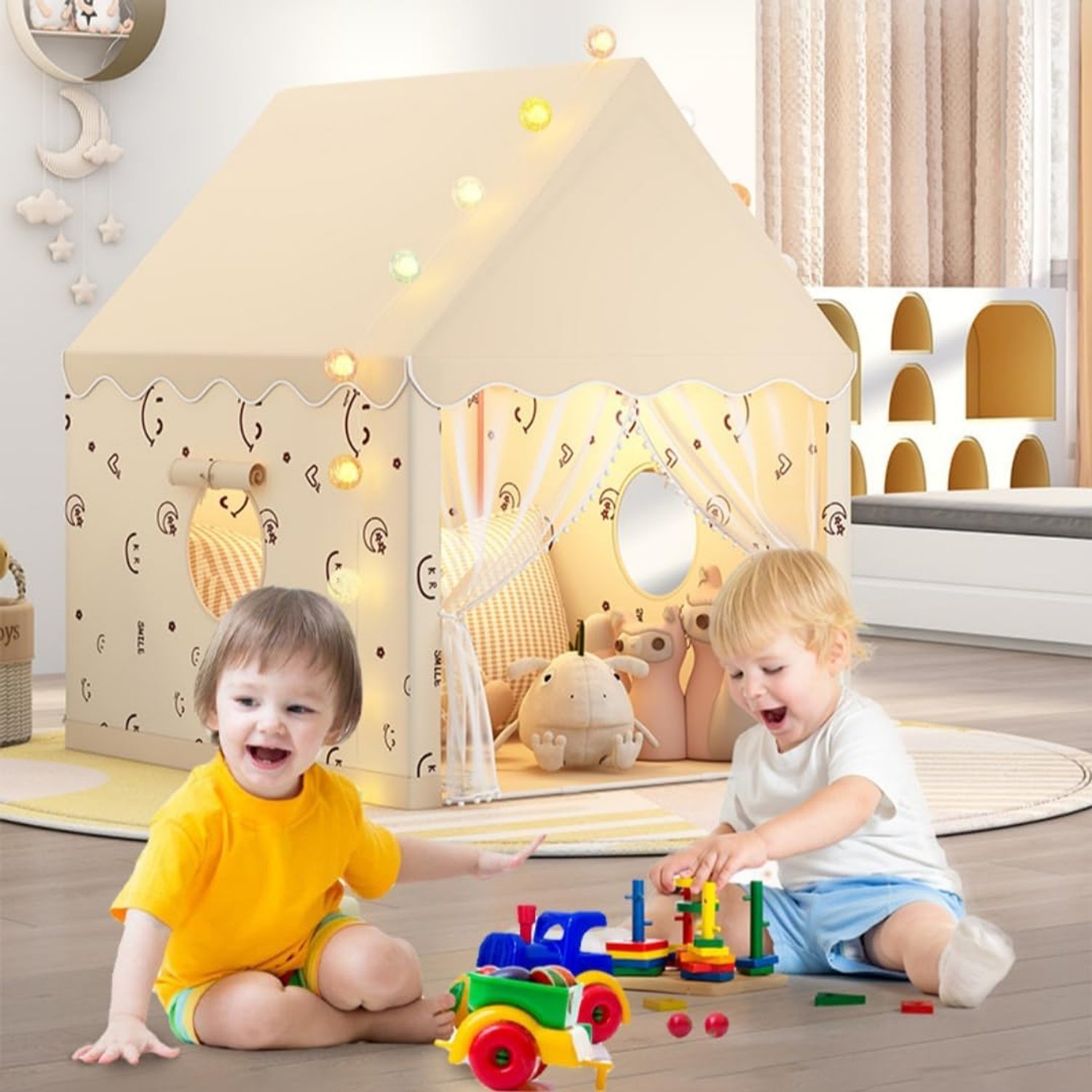 Butterfly Play Tent With Star Lights: image 4