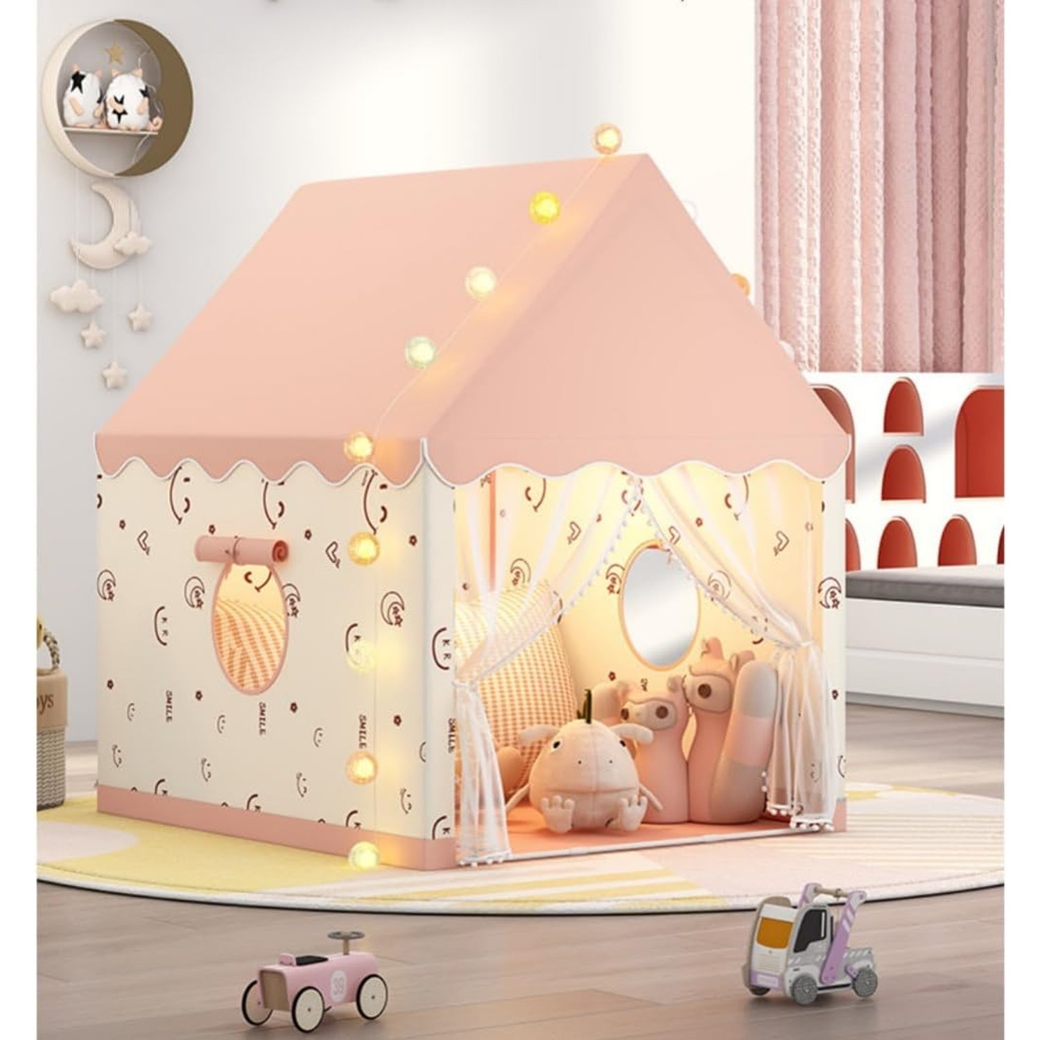 Butterfly Play Tent With Star Lights: image 1