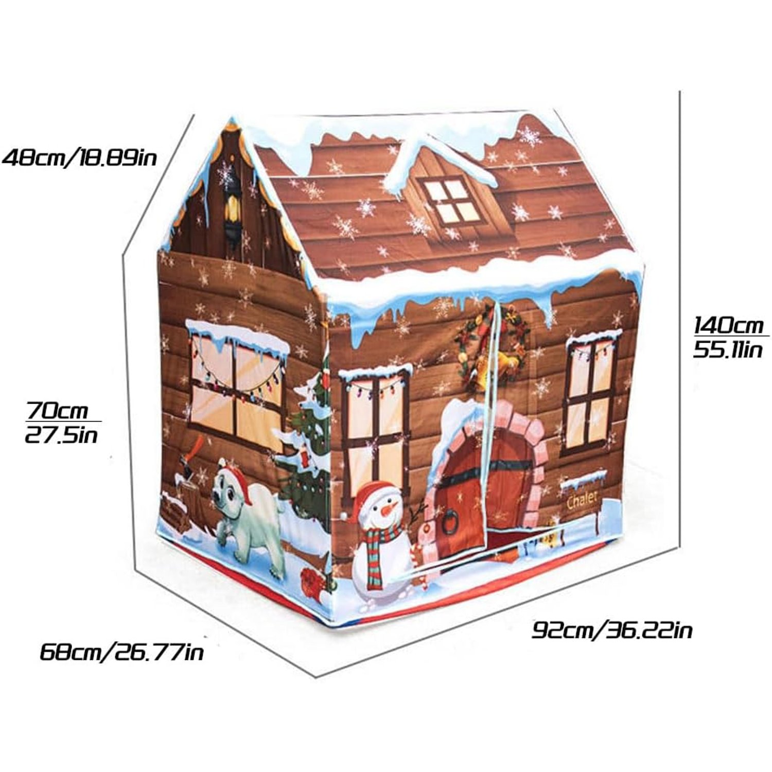 Christmas Cabin Play Tent: image 2