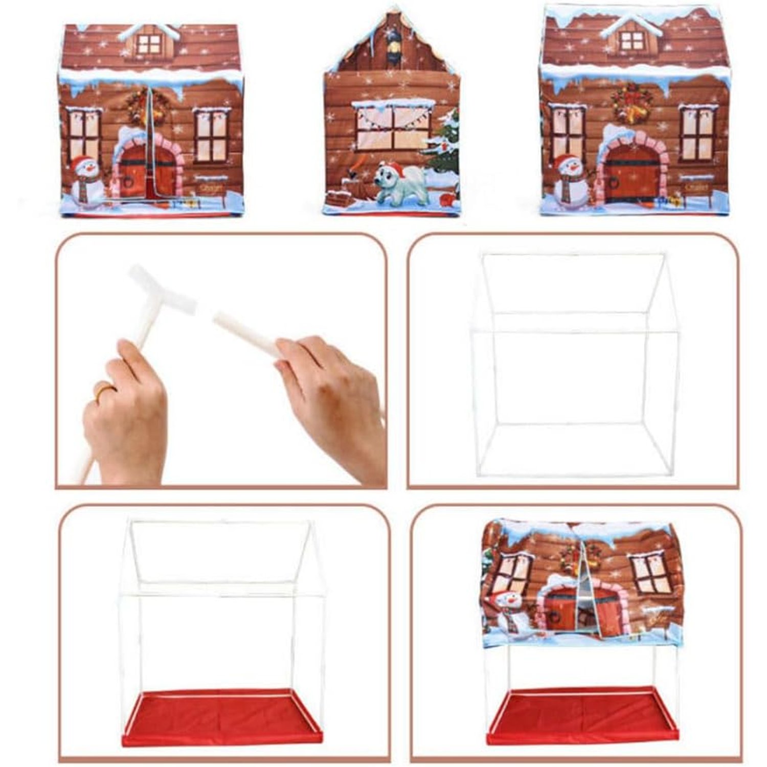 Christmas Cabin Play Tent: image 7