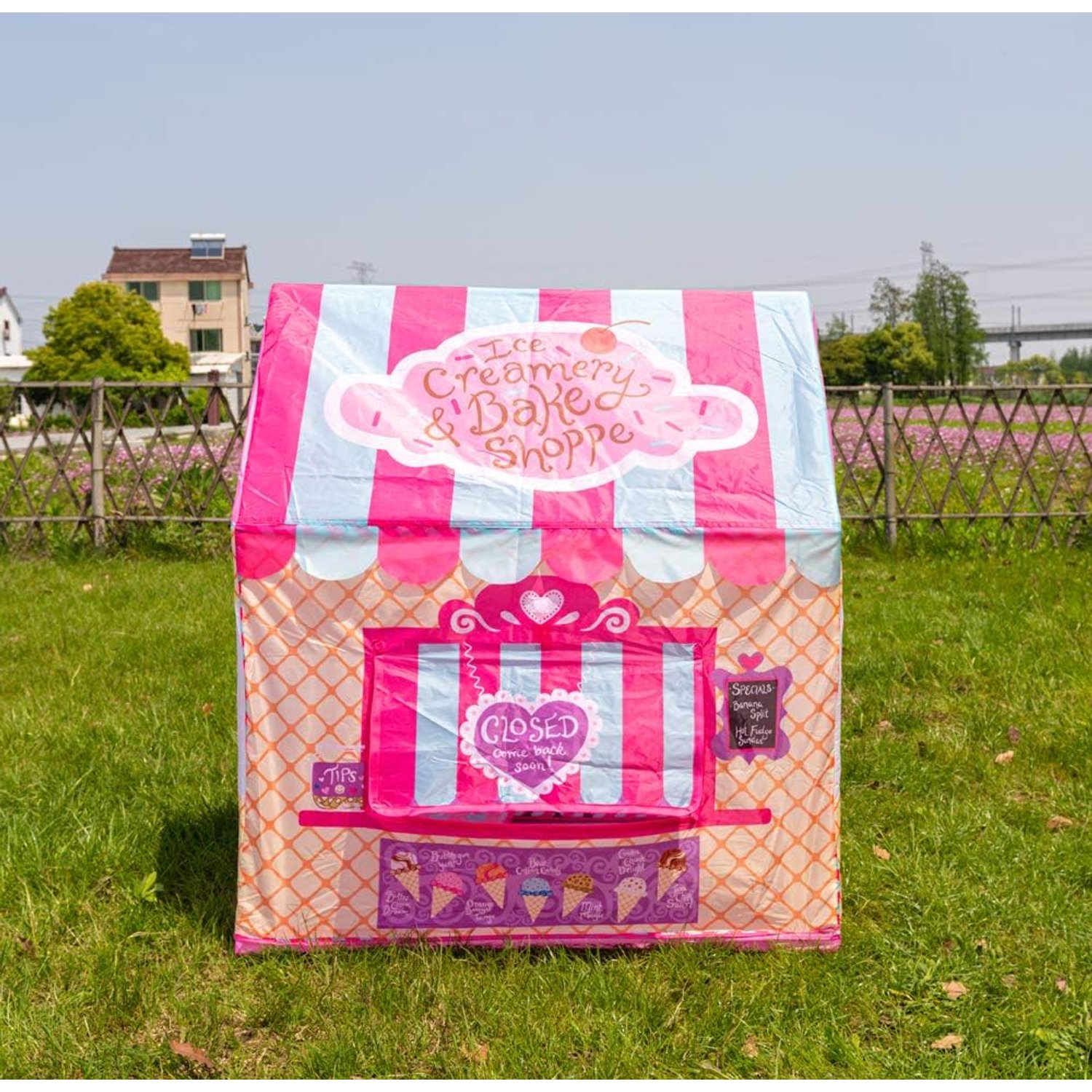 Ice Cream Shop Play Tent