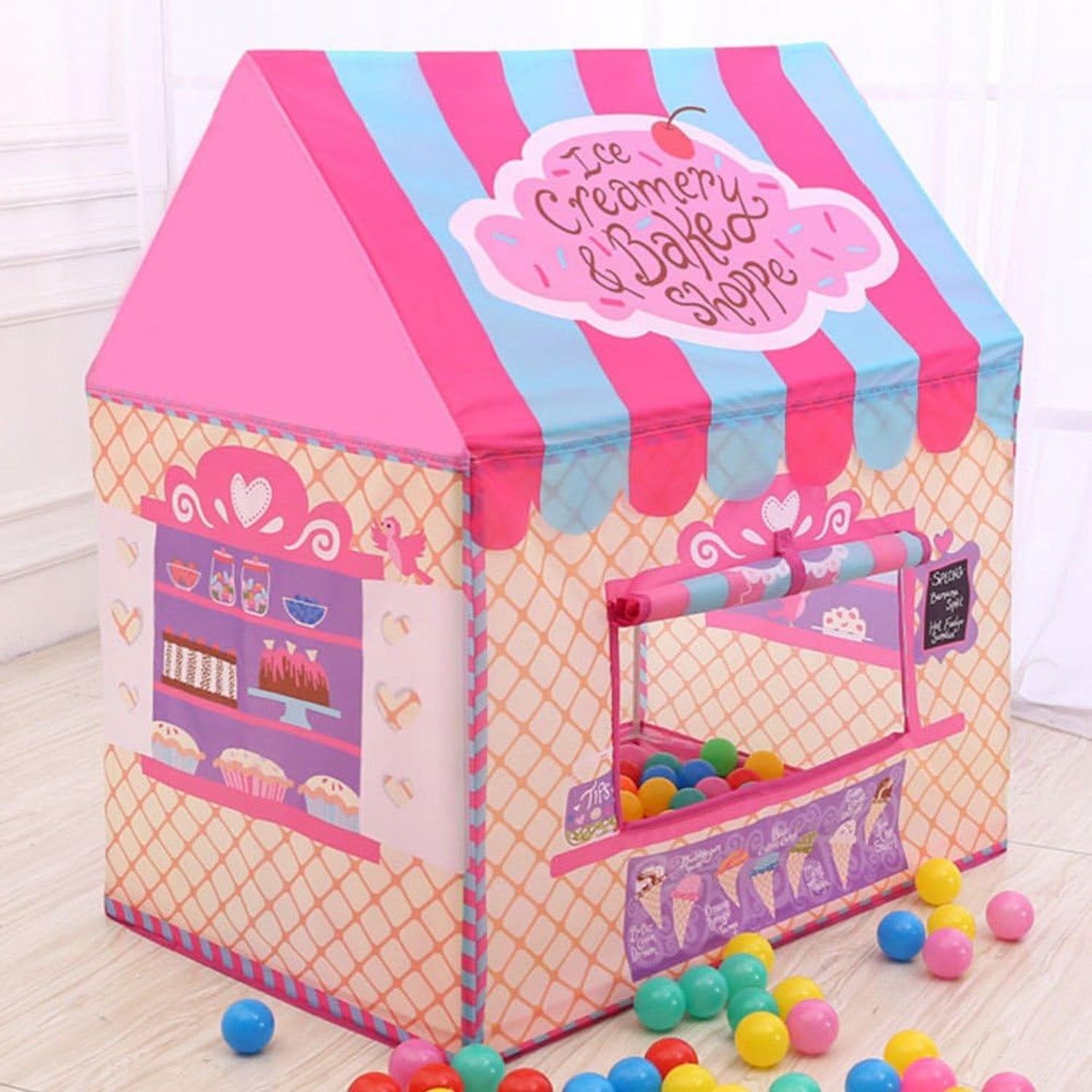 Ice Cream Shop Play Tent