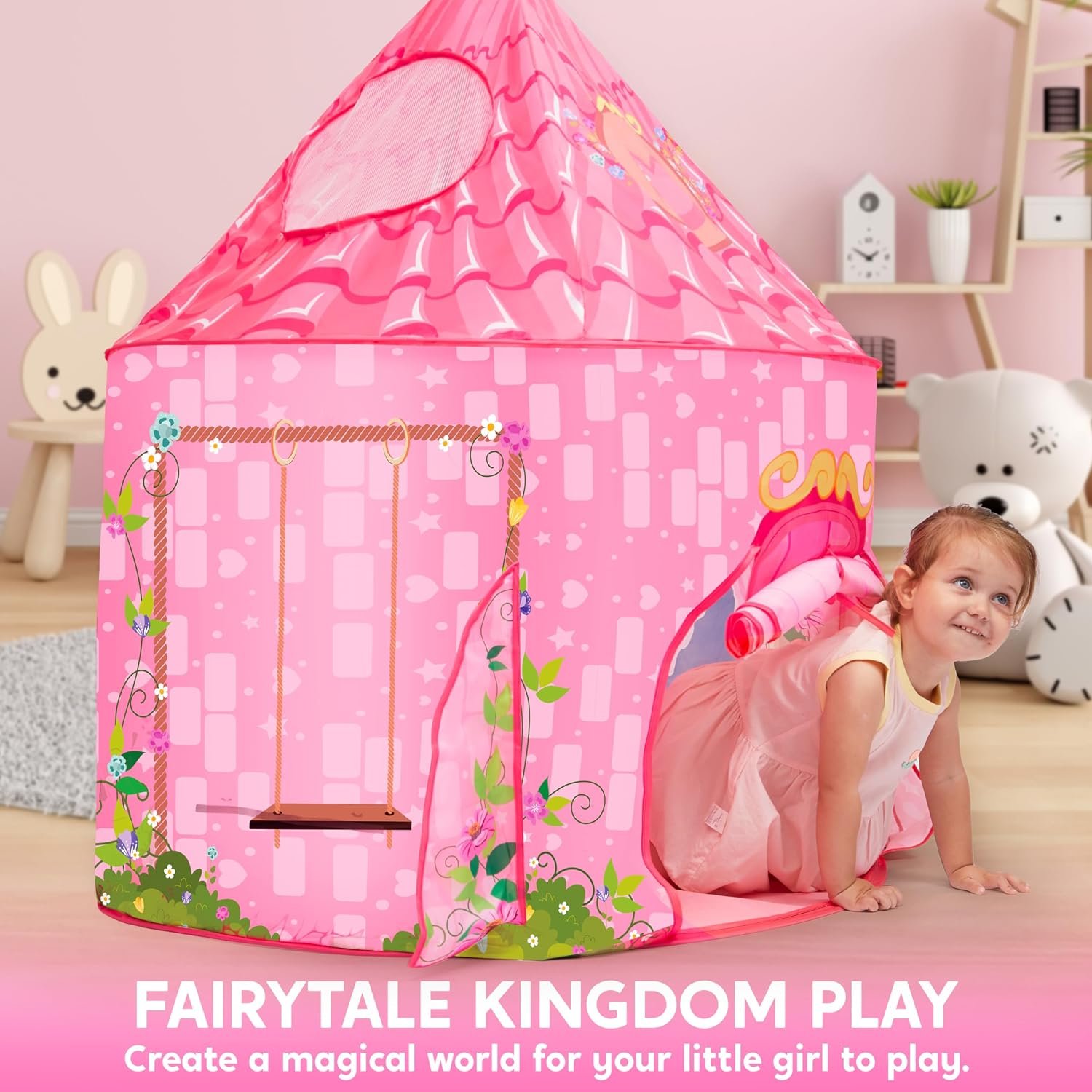 Pop Up Princess Castle Tent