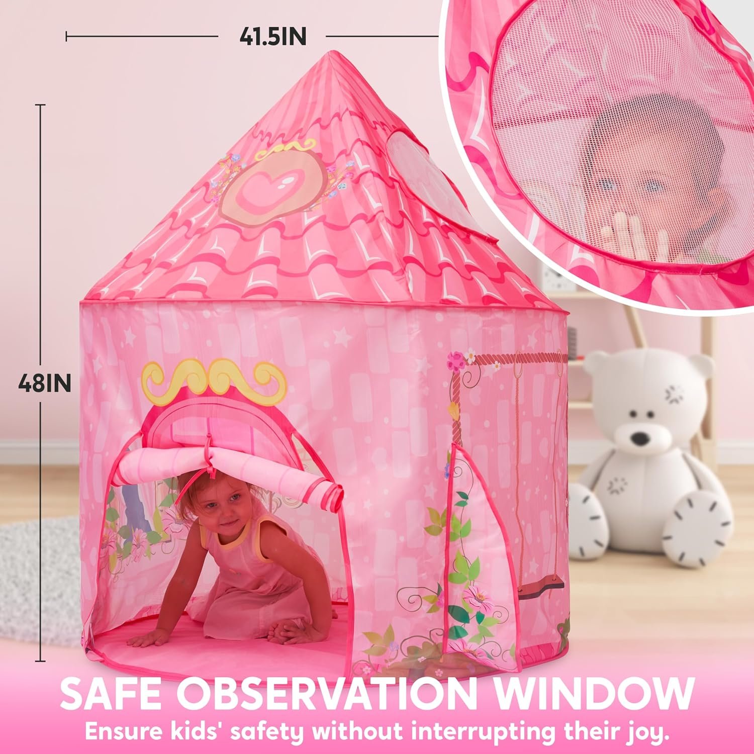 Pop Up Princess Castle Tent