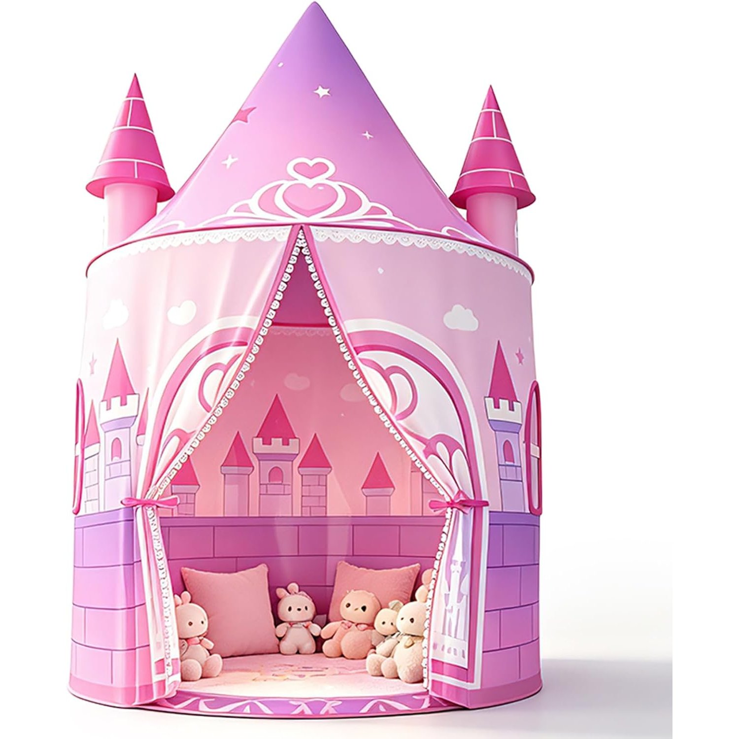 Tall Princess Castle Play Tent: image 1