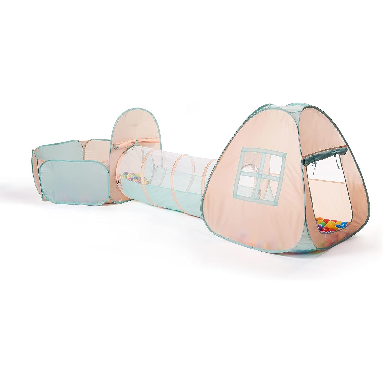 Three Piece Play Tent and Tunnel Set: image 1